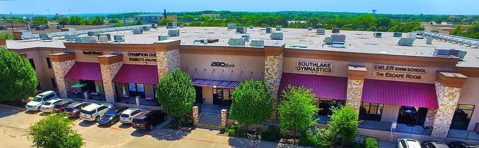Aerial view of 280 Sports in Southlake